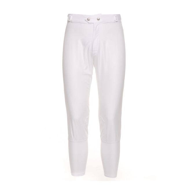TKO ULTRA LIGHT BREECHES WHITE ELASTIC