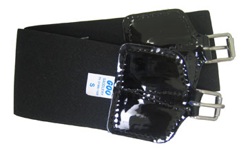 GIRTH GOO 3inch ALL ELASTIC BLACK