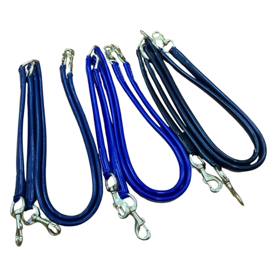 STALL TIE UPS TUBULAR PLAIN BRASS