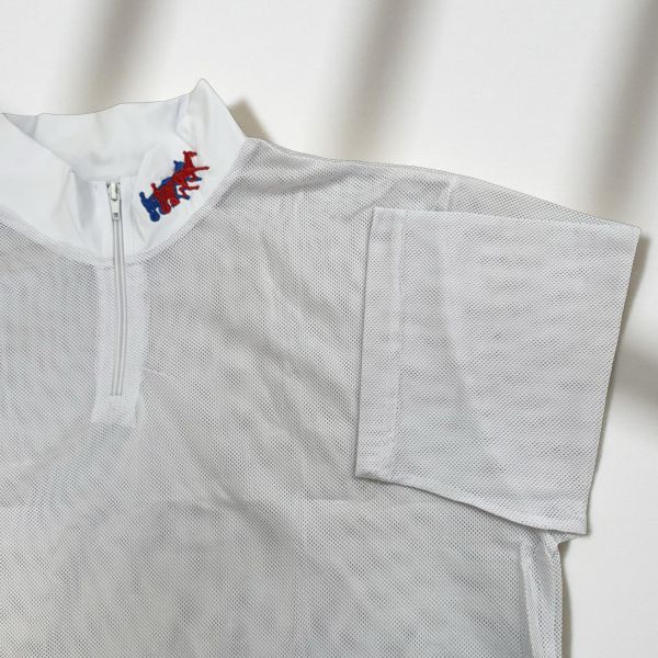HARNESS SKIVVY MESH QTR ZIP S/SLEEVE