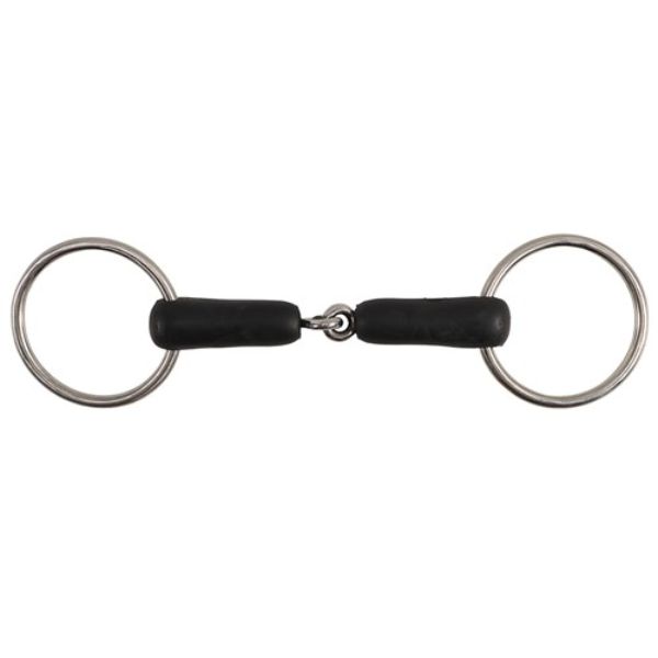 Soft Mouth L/Ring Snaffle Bit Cob/12.5cm