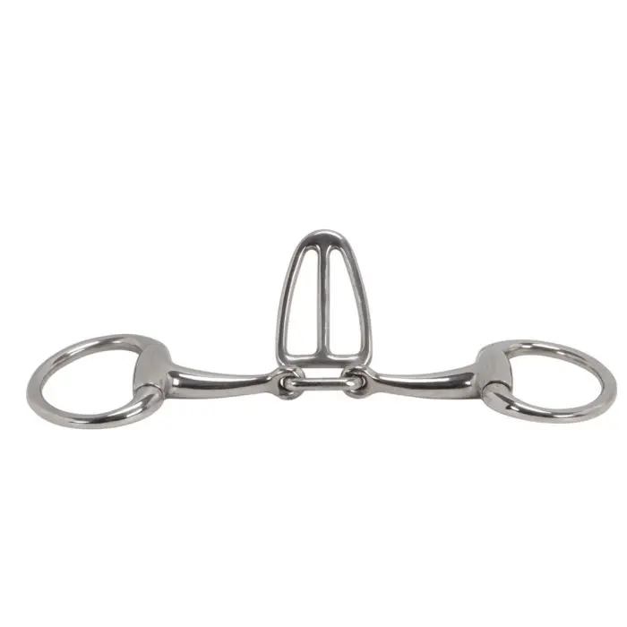 Dressage Eggbutt Bradoon Bit w/Tongue Control 12.5CM