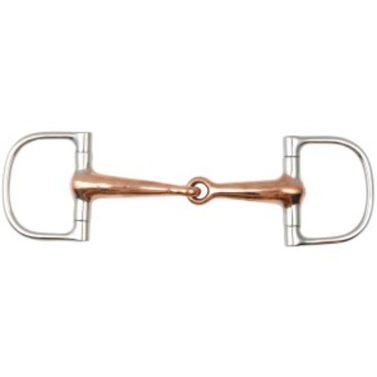 RACING DEE BIT W/THICK COPPER MOUTH 12.5cm