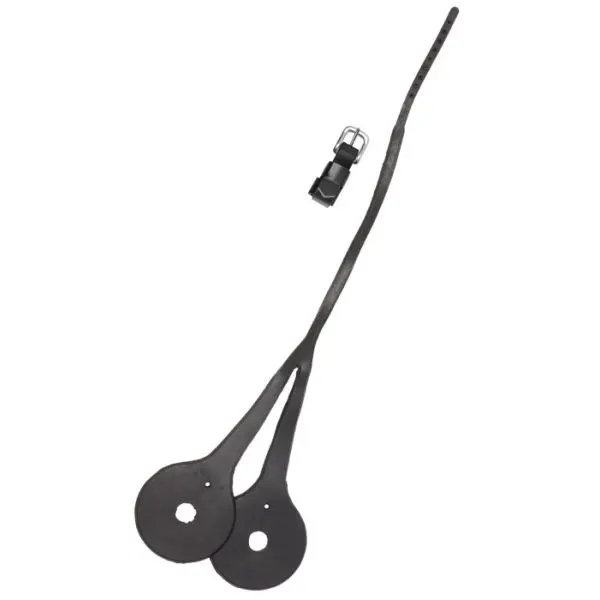 Rubber Cheeker Set - Black