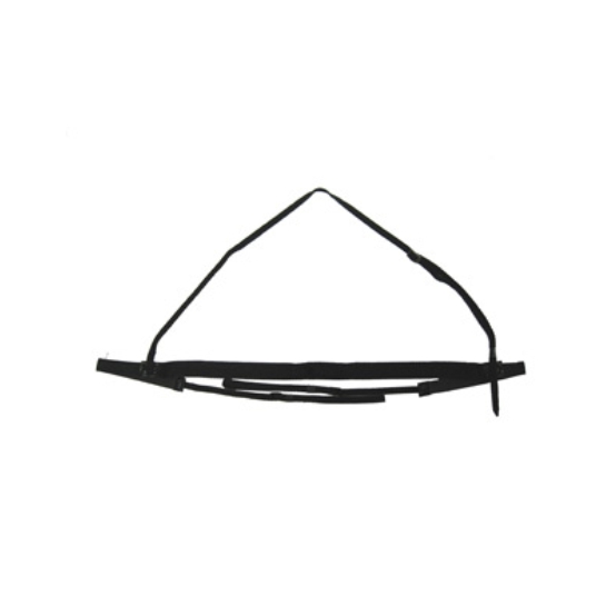 BREAST PLATE ULTRA LIGHT BLACK (59gm)