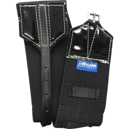 ALL ELASTIC SURCINGLE 3' WIDTH BLACK- SMOOTH