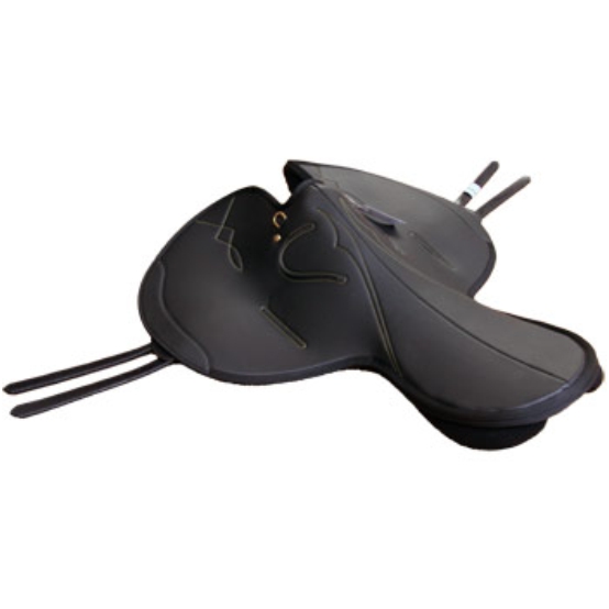 SS SYNTHETIC EXERCISE SADDLE BLACK