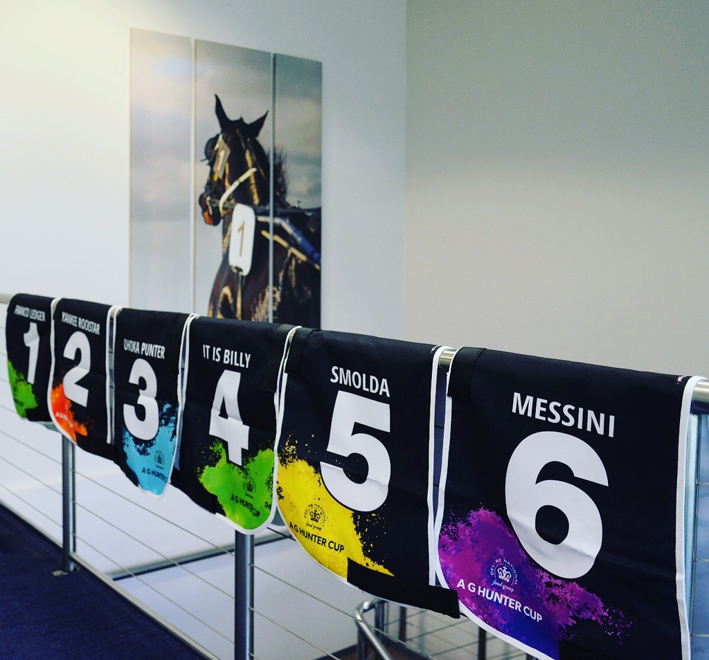 HARNESS RACING NUMBER CLOTH