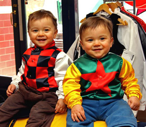 KIDS RACE COLOURS JACKET ONLY