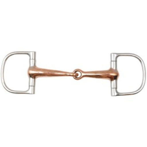 [BITS:BIT2676C] RACING DEE BIT W/THICK COPPER MOUTH 12.5cm