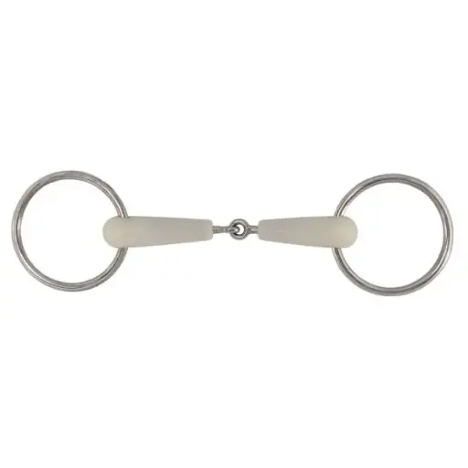 [BITS:BIT3860C] HAPPY MOUTH LOOSE RING SNAFFLE W/JOINTED MOUTH