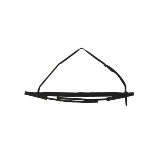 [BREAST PLATE:GBP5112] BREAST PLATE ULTRA LIGHT BLACK (59gm)