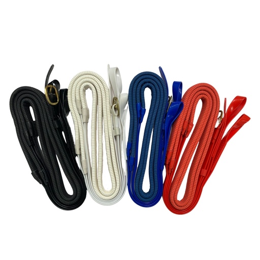 HYLAND REINS BRASS PVC 15mm Loop Ends
