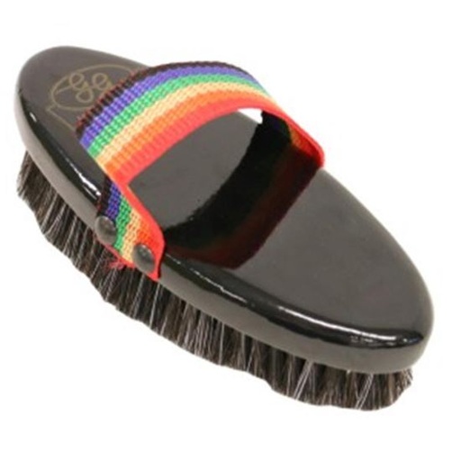 [BRUSH_GRM2160] GG Australia Horsehair and Synthetic Body Brush black