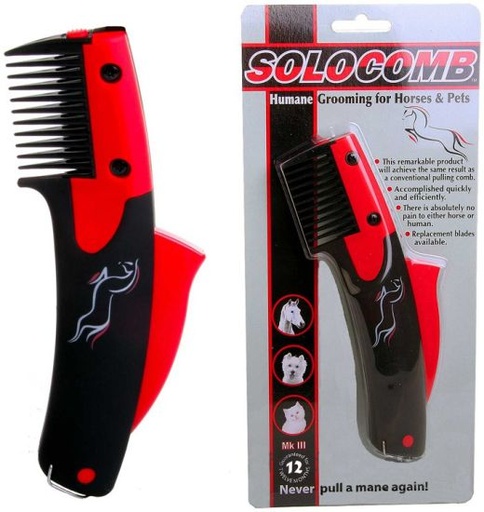 [COMB_SOLO01] Solocomb' mane pulling comb