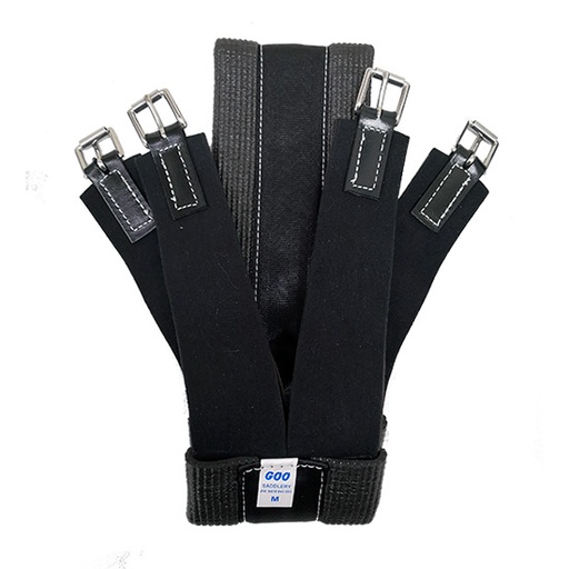 GOO GIRTH EXERCISE NON-SLIP 4 X SS BUCKLE