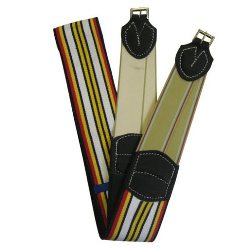 TRACK WORK DOUBLE ELASTIC GIRTH RUBBER LINED