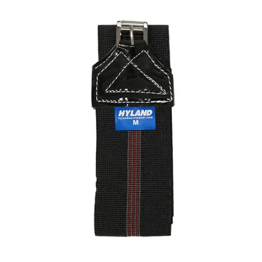 HYLAND A/E U/L GIRTH 3inch BLACK/RED STRIP U/L