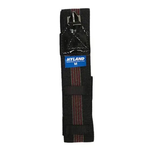 A/E SURCINGLE 2" BLACK,RED STRIP