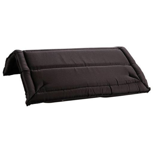 [PACKING:SP28-BLK] RACE SADDLE PAD - MEDIUM BLACK 20x18 (51x46cm)