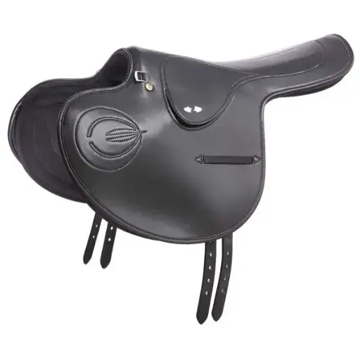 [SADDLES:SAD08B] Exercise Saddle - Half Tree with Quick Release Stirrup Bar