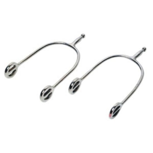 [SH1] ENFORCER SPURS STAINLESS STEEL