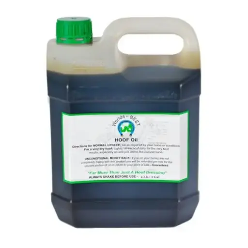 [HOOFCARE:WBH4] Worlds Best Hoof Oil 4 Litres